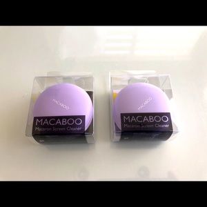 Two Lavender Macaroon style screen cleaner